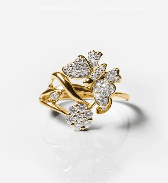Butterfly-Ring-Gold