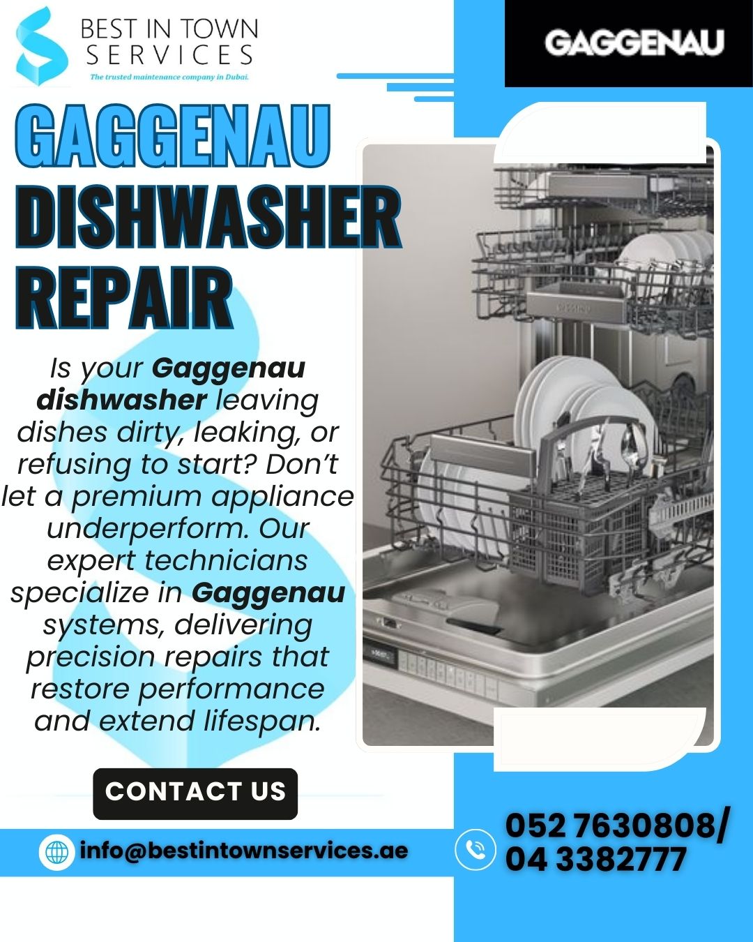 Gaggenau-Dishwasher