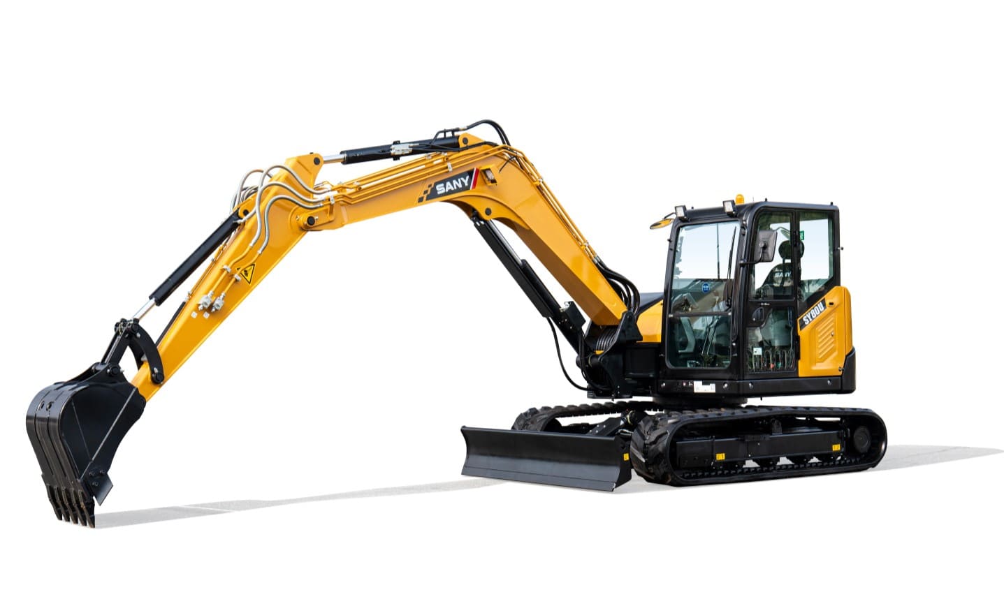 SANY-SY80U-Small-Excavator