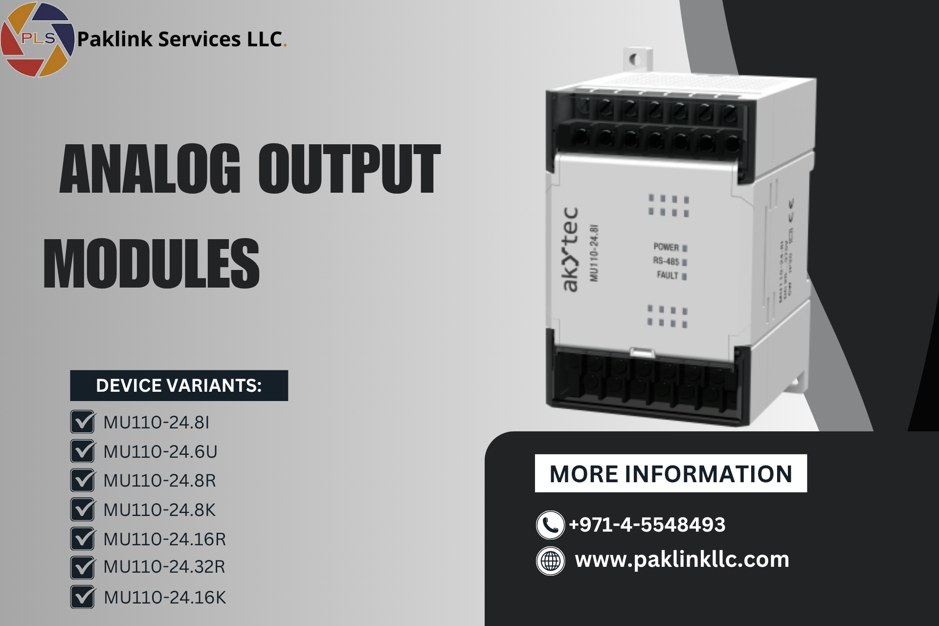 Analog-Output-Modules