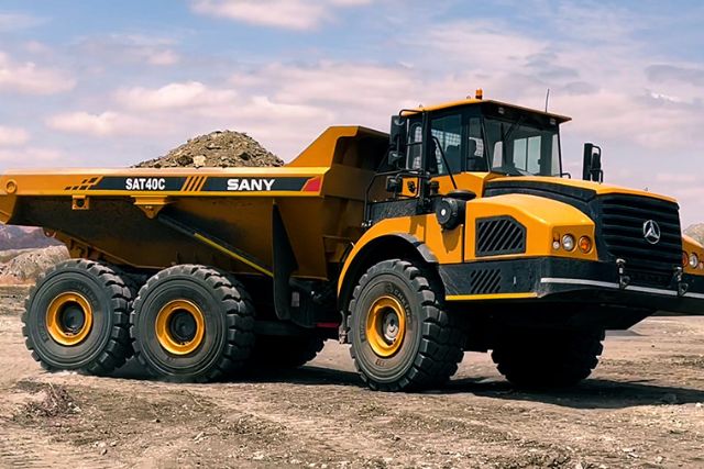Sany-2025-SAT40C-Articulated-Dump-Truck